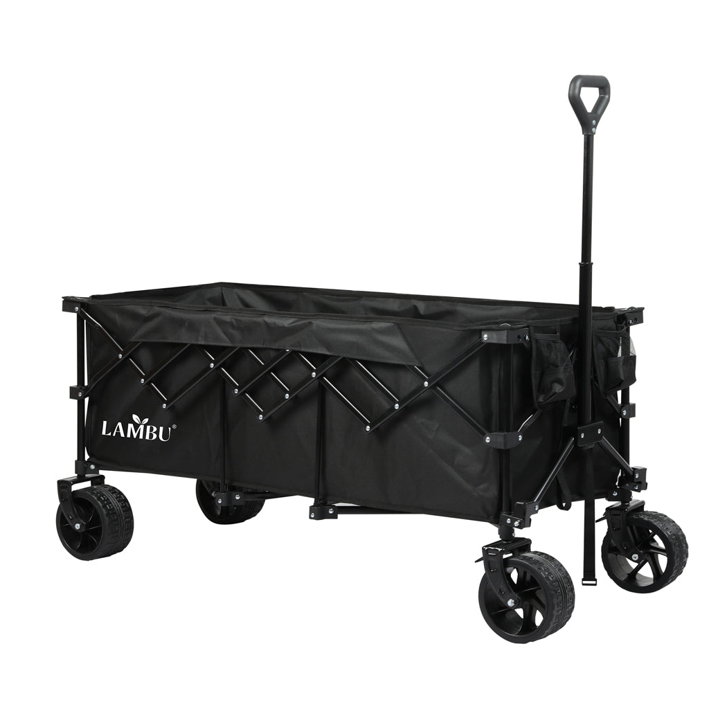 Lambu Folding Wagon Trolley Cart-2018816880265007107