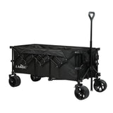 Lambu Folding Wagon Trolley Cart - Side View