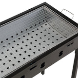 Moyasu Charcoal BBQ Grill Portable Outdoor - Side View
