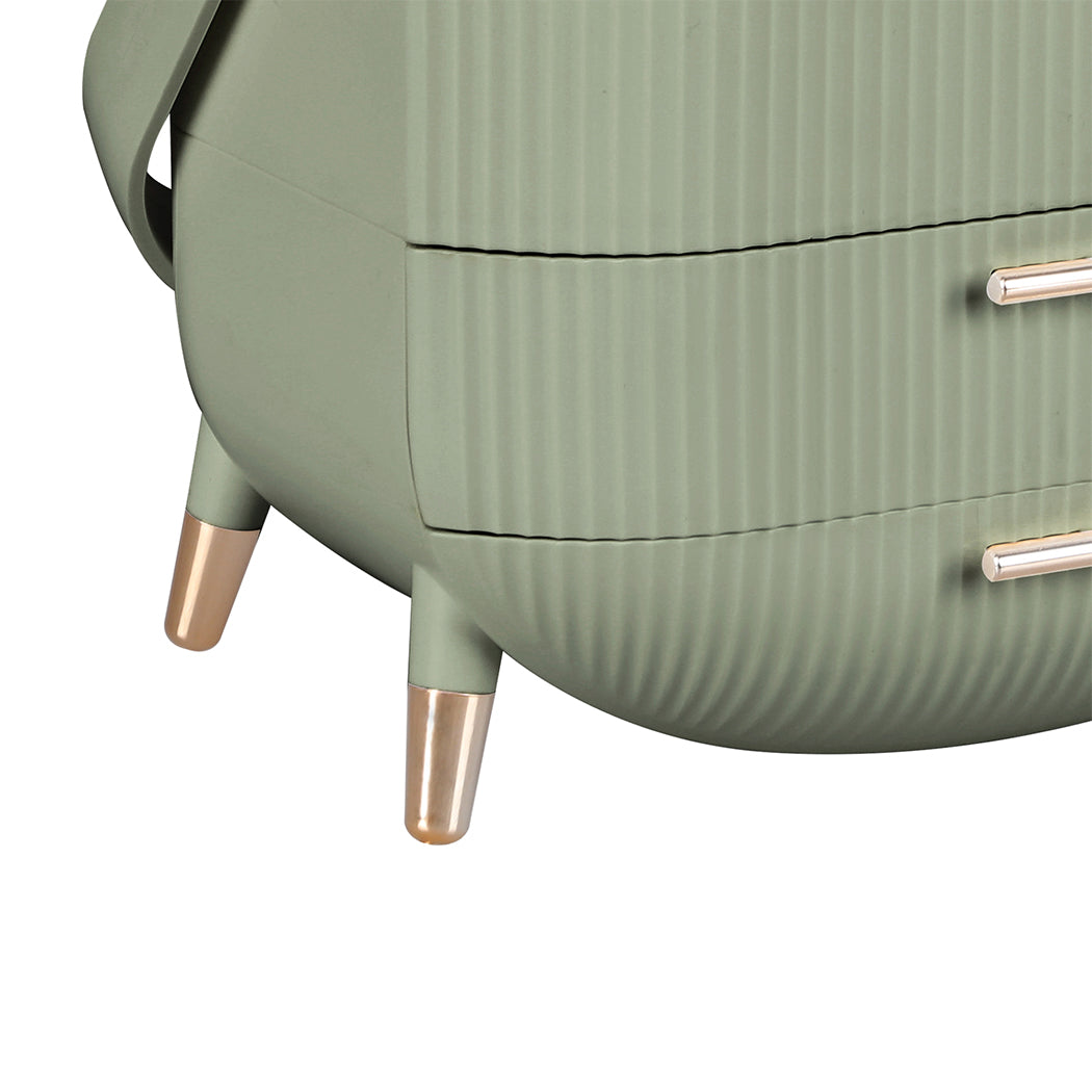 Makeup Storage Case Cosmetic Organiser Light Green-2018816781564645379