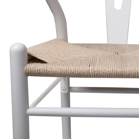 Levede 4x Dining Chairs Wooden Hans White-2006732723045142531