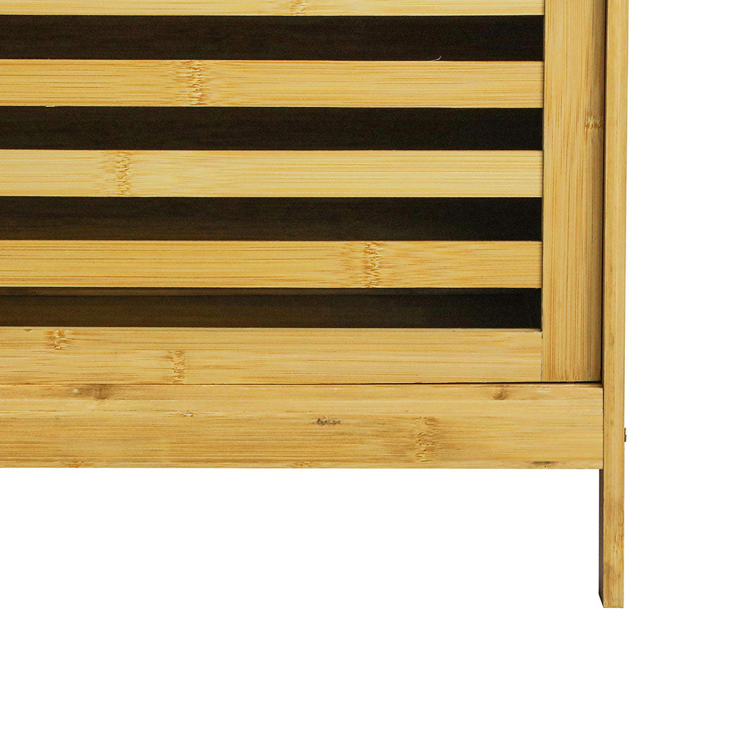 Levede  Bathroom Bamboo Storage Cabinet Natural-2006732841093828611