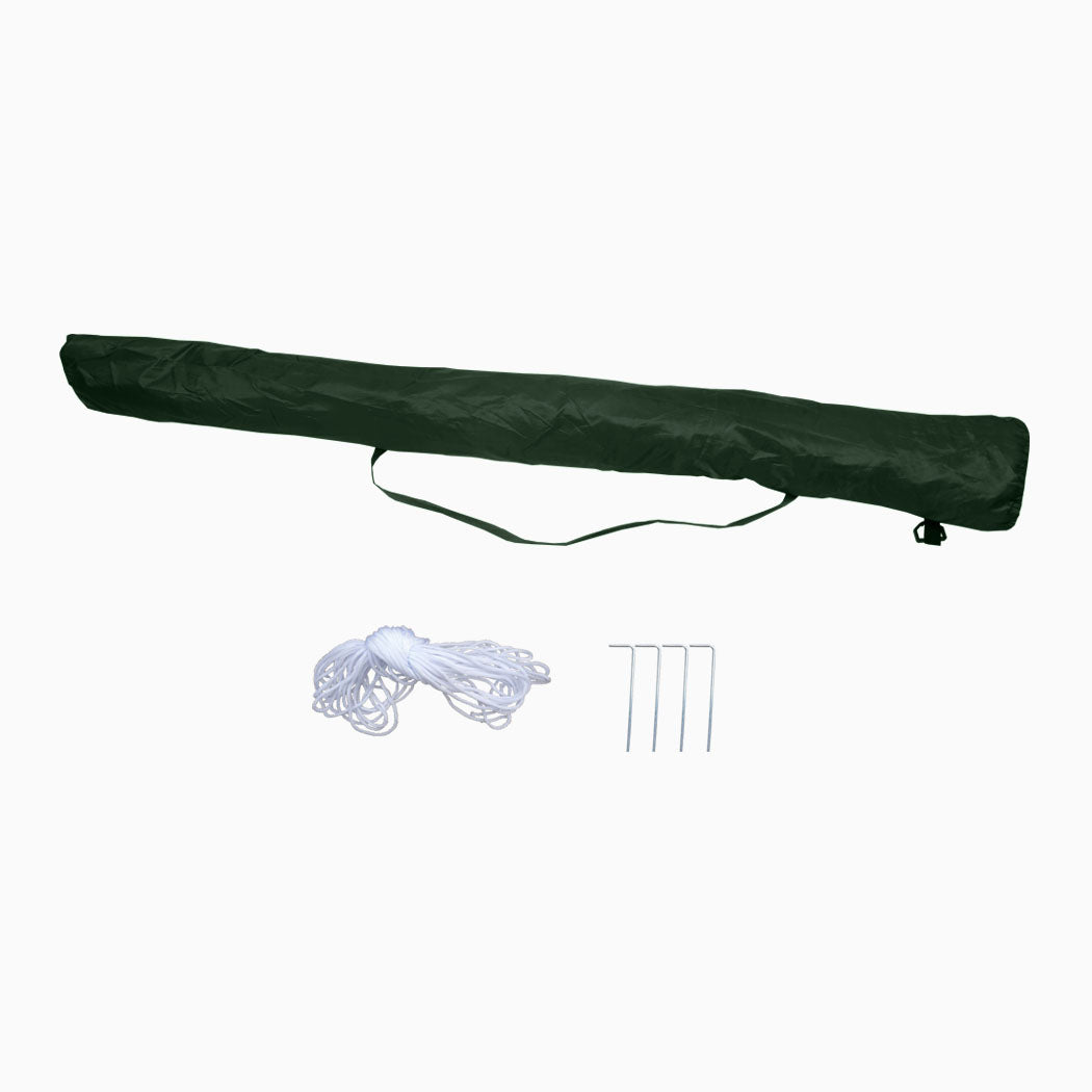 Mountview Beach Umbrella Outdoor Umbrellas Green 2.33M-2018816736517820419