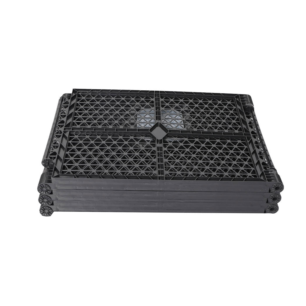 PaWz Pet Playpen Folding Dog Plastic M Medium-1954802538251423747
