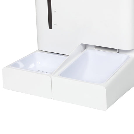 Pawz 2-in-1 Automatic Pet Cat Dog Feeder Water Set-2006732706641219587