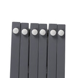 PaWz Wooden Pet Gate Dog Fence Safety Grey 100 Pack - Side View