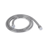 High Pressure Shower Head Set Rain Square Silver-2006733185240666115