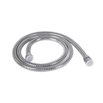 High Pressure Shower Head Set Rain Square Silver-2006733185240666115