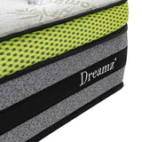 Dreamz King single Cooling Mattress Pocket - Side View