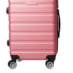 Slimbridge 24"Luggage Case Suitcase Rose Gold 24 inch-2006733065304543235