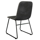 Levede 6x Dining Chairs Kitchen Table - Side View
