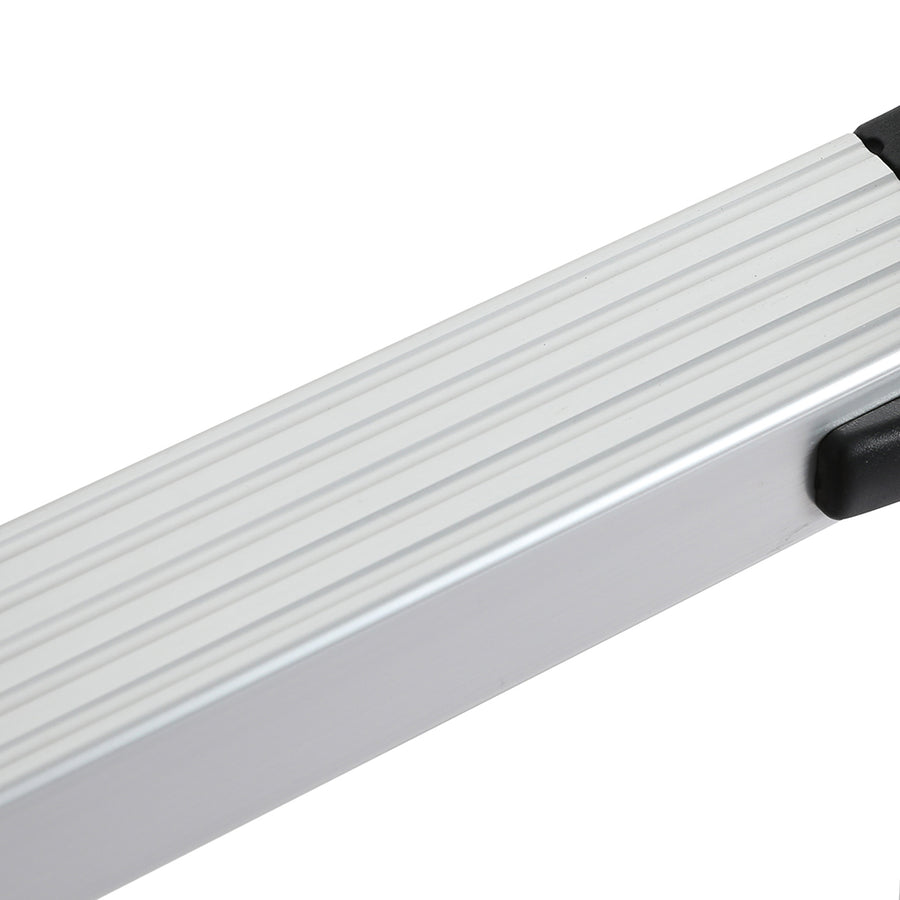 Traderight Multipurpose Ladder Telescopic 2M Silver 2 Meter-2006733178932432899