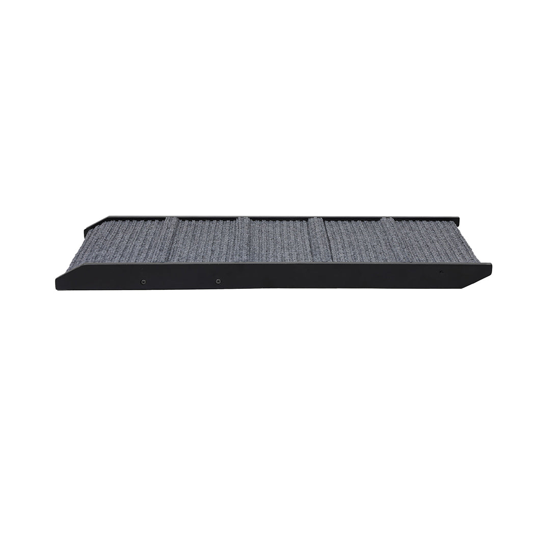 PaWz Adjustable Dog Ramp Height Stair Black-1954802549647347715