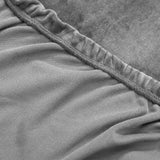Marlow Sofa Covers 2 Seater High Stretch Grey - Side View