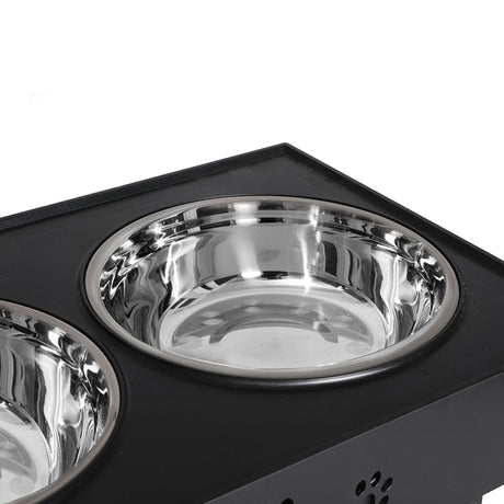 PaWz Elevated Pet Feeder Food Water-1954802540428267523