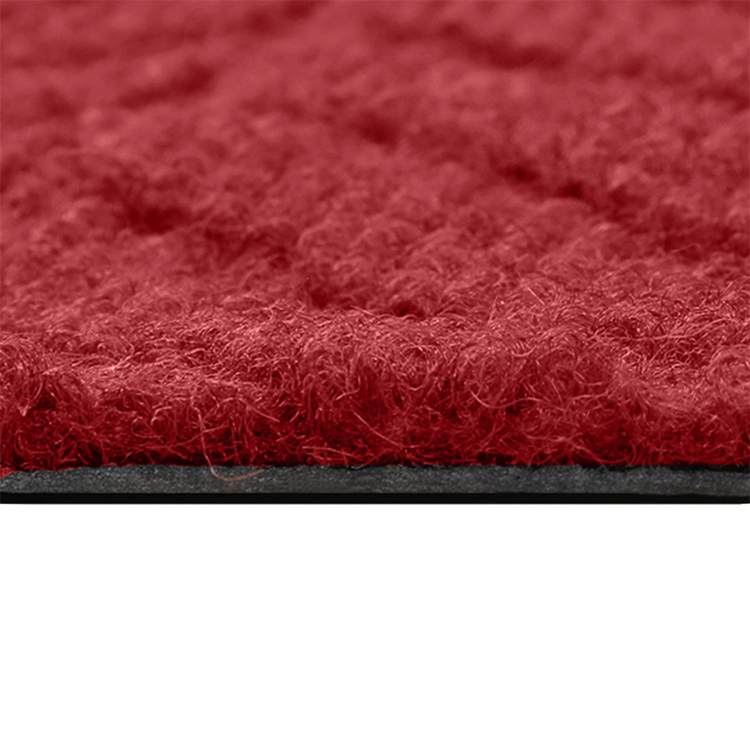 Marlow Extra Large Floor Rug Non Slip 90cm x 305cm Red-2006732691734663171