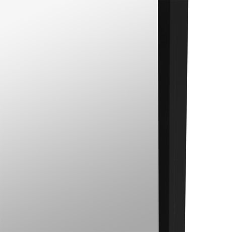 Yezi Floor Mirror Full length Mirrors 1.8M Black-2006733284322709507