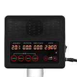 Centra Punching Boxing Bag Stand Electronic Counter Music LED Kick Gym Traning - Side View
