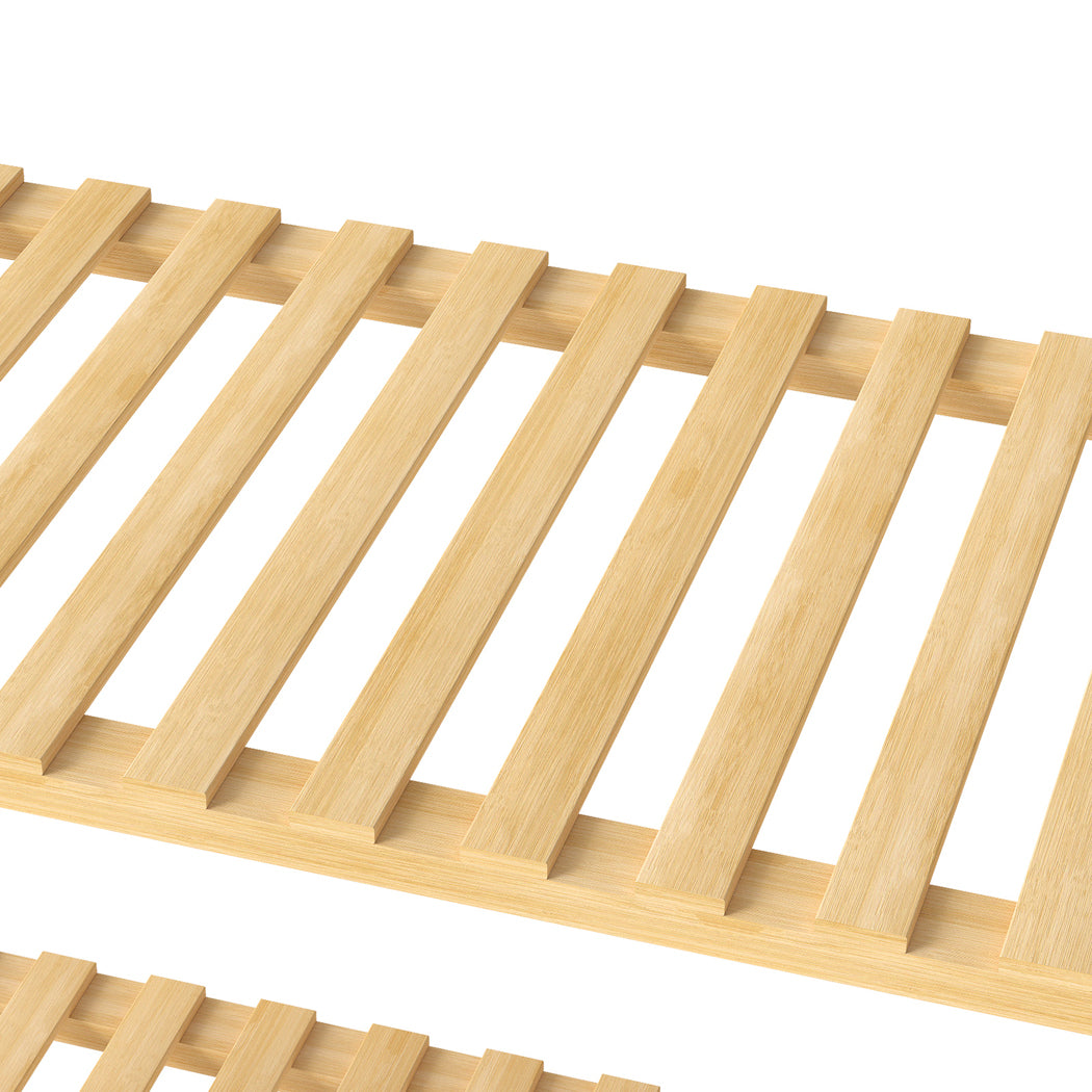 Levede Bamboo Storage Rack 4 Tier Shelf Shoe Organiser-2011971110614208515