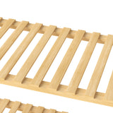 Levede Bamboo Storage Rack 4 Tier Shelf Shoe Organiser - Side View