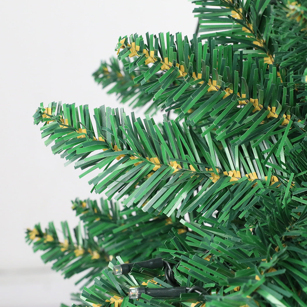 SANTACO Prelit Slim Pencil Christmas Tree 1.5M-1954802396974682115