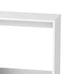 Levede Side Table with Magazine Rack Small End Table-2006732787842945027