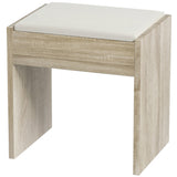 Levede Dressing Table Stool Set Makeup Mirror Led - Side View