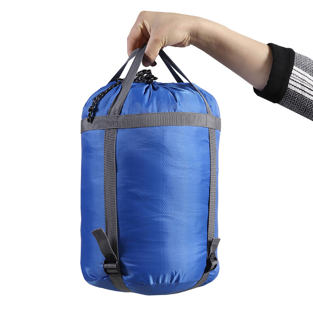 Mountview Single Sleeping Bag Bags Outdoor Blue-1954802651426328579