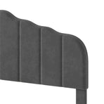 Levede Bed Frame Upholstered Platform Mattress Base Queen-2011971107007107075