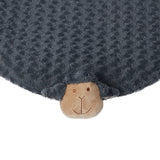 PaWz Pet Bed Cat Calming Beds Dog Squeaky L Charcoal Large - Side View