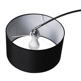 EMITTO Modern LED Floor Lamp Reading Black - Side View