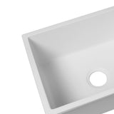 Granite Kitchen Sink Laundry Stone Sinks White - Side View