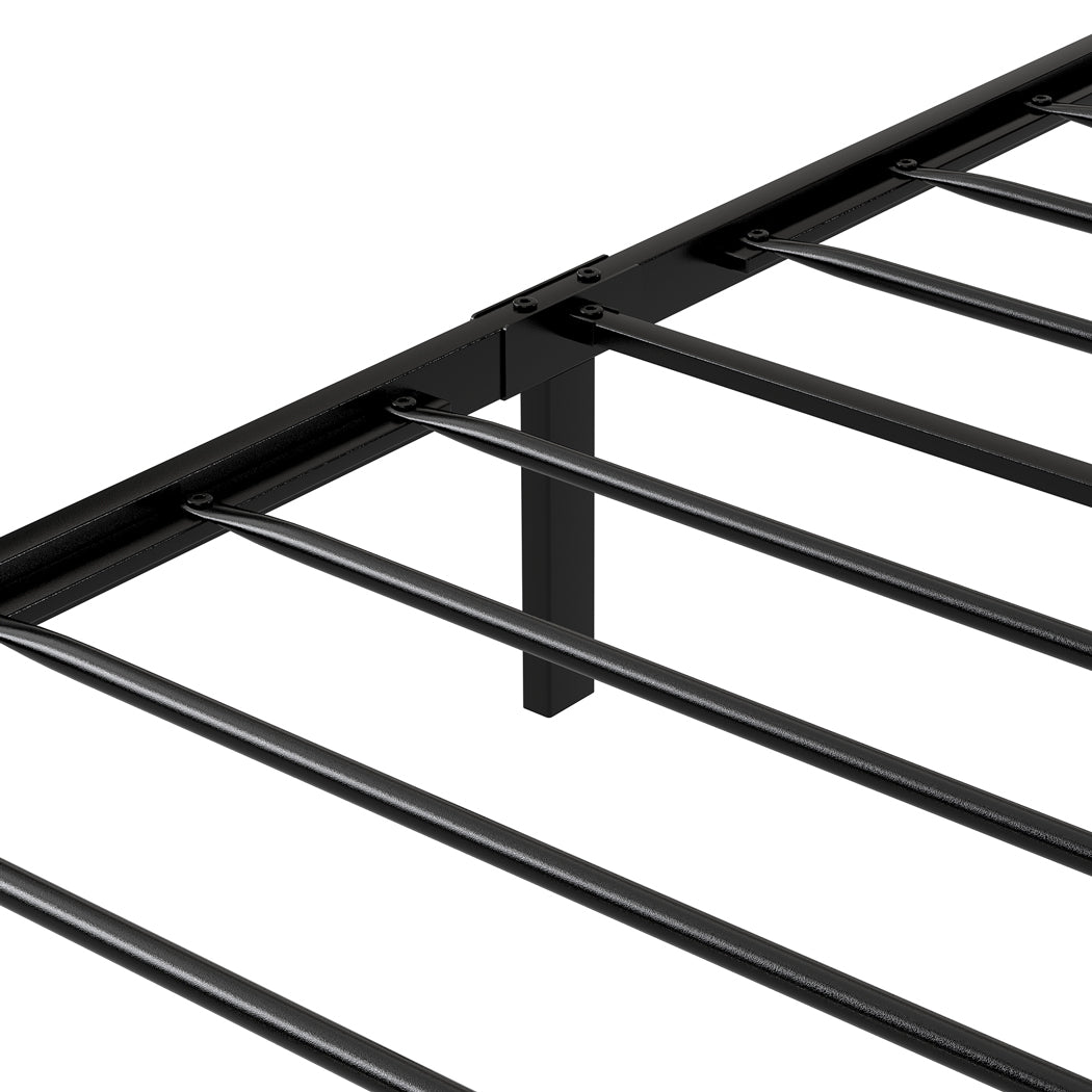 Levede Single Bed Frame Storage Headboard Industrial-2011971104947703811