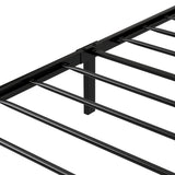 Levede Single Bed Frame Storage Headboard Industrial - Side View