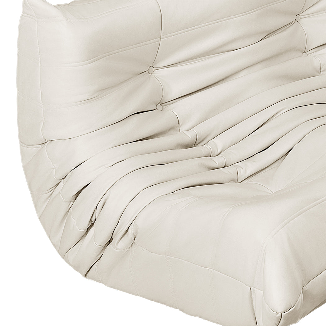 Levede 3 Seaters Floor Sofa Caterpillar Lounge-1954802350560514051