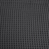 DreamZ Throw Blanket Cotton Waffle Blankets Grey Single-2018816707208024067