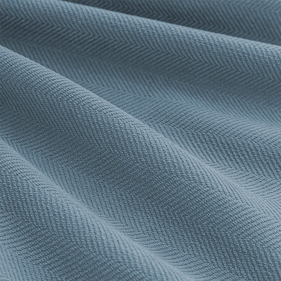 Marlow 2XBlockout Curtains Chenille 132x250 Blue-2006733255113576451