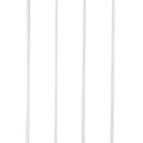 Levede Baby Safety Gate Adjustable Pet White 30cm Extension - Side View