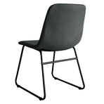 Levede 2x Dining Chairs Kitchen Table Black-2006733277083340803