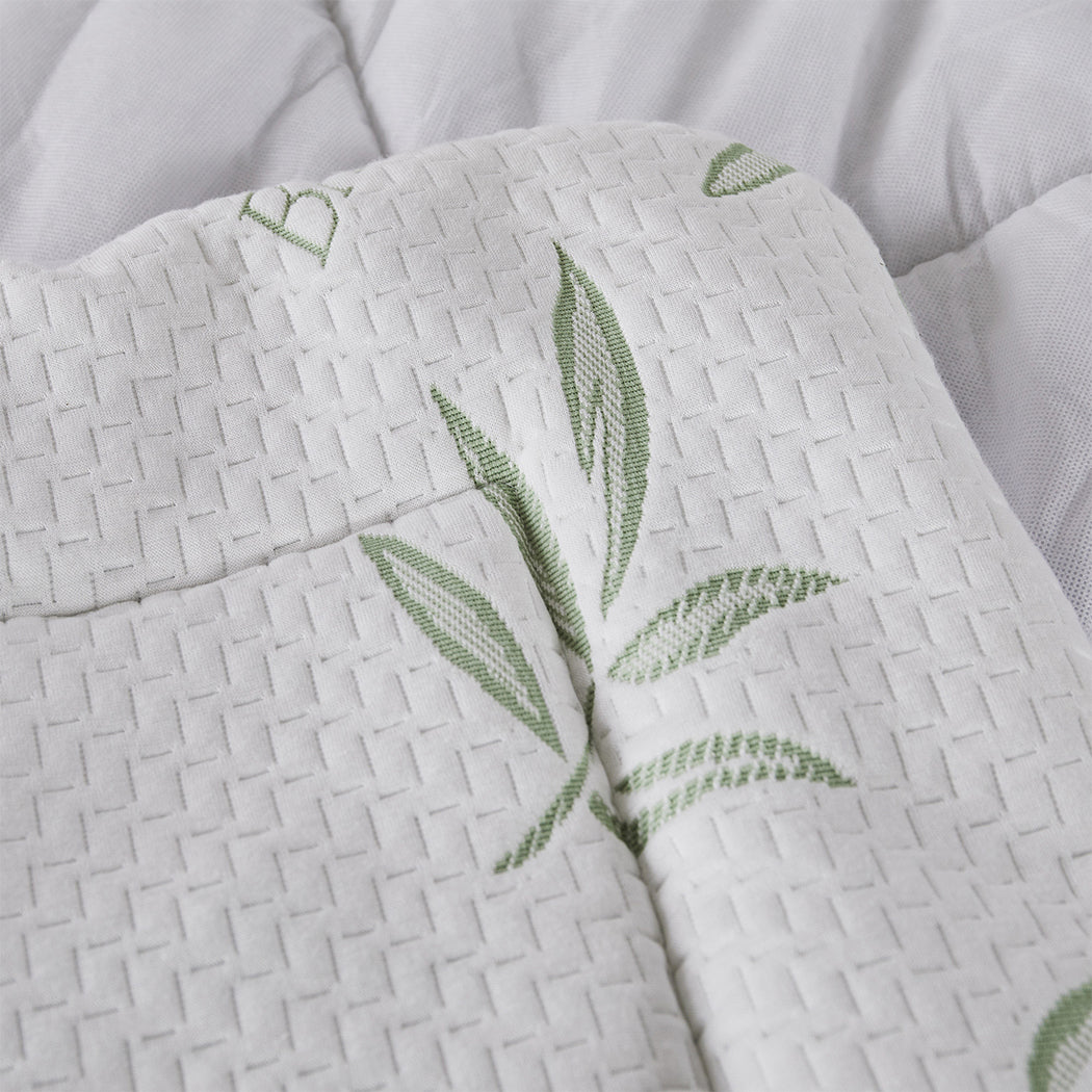 Dreamz Bamboo Pillowtop Mattress Topper Double-1954802864492777475