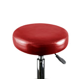 Levede Salon Stool Swivel Barber Stools Red-1954802612465438723