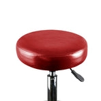 Levede Salon Stool Swivel Barber Stools Red-1954802612465438723