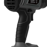 Traderight 21V Heat Gun Kit 500°C Cordless 5 Nozzles - Side View