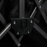 Lambu Folding Wagon Cart Black - Side View