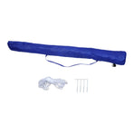 Mountview Beach Umbrella Outdoor Umbrellas Blue 2.13M-2018816743174180867