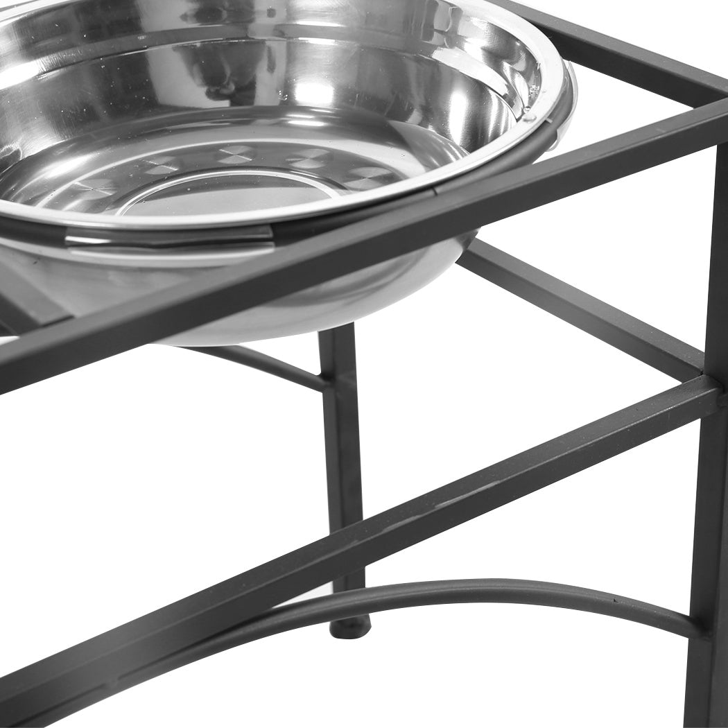 PaWz Dual Elevated Raised Pet Dog Puppy Large-2006733200709259267