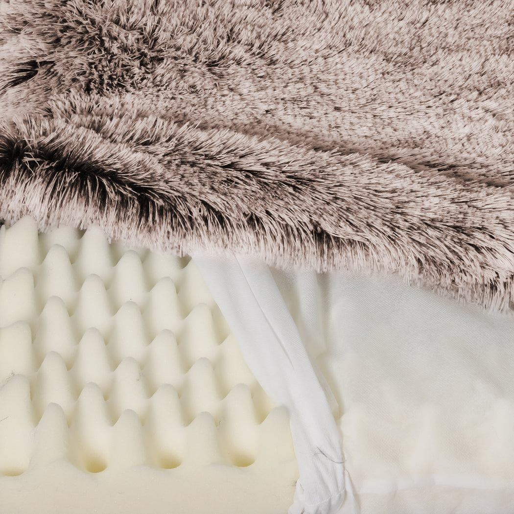 PaWz Dog Mat Pet Calming Bed Memory XXL Coffee XX-Large-2018816813659459587