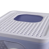PaWz Cat Litter Box Fully Enclosed Toilet Purple-2018816757032161283