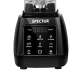 Spector 2L Commercial Blender Mixer Black - Side View