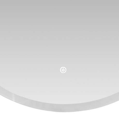 EMITTO LED Wall Mirror Round Anti-fog 60CM-2006733283634843651